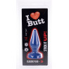I Love Butt Plug Classic S I Love Butt 11 x 4.3 cm Bleu